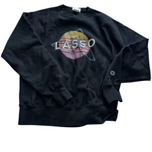 Classic champion‎ sweater reverse weave medium lasso graphic image mens medium